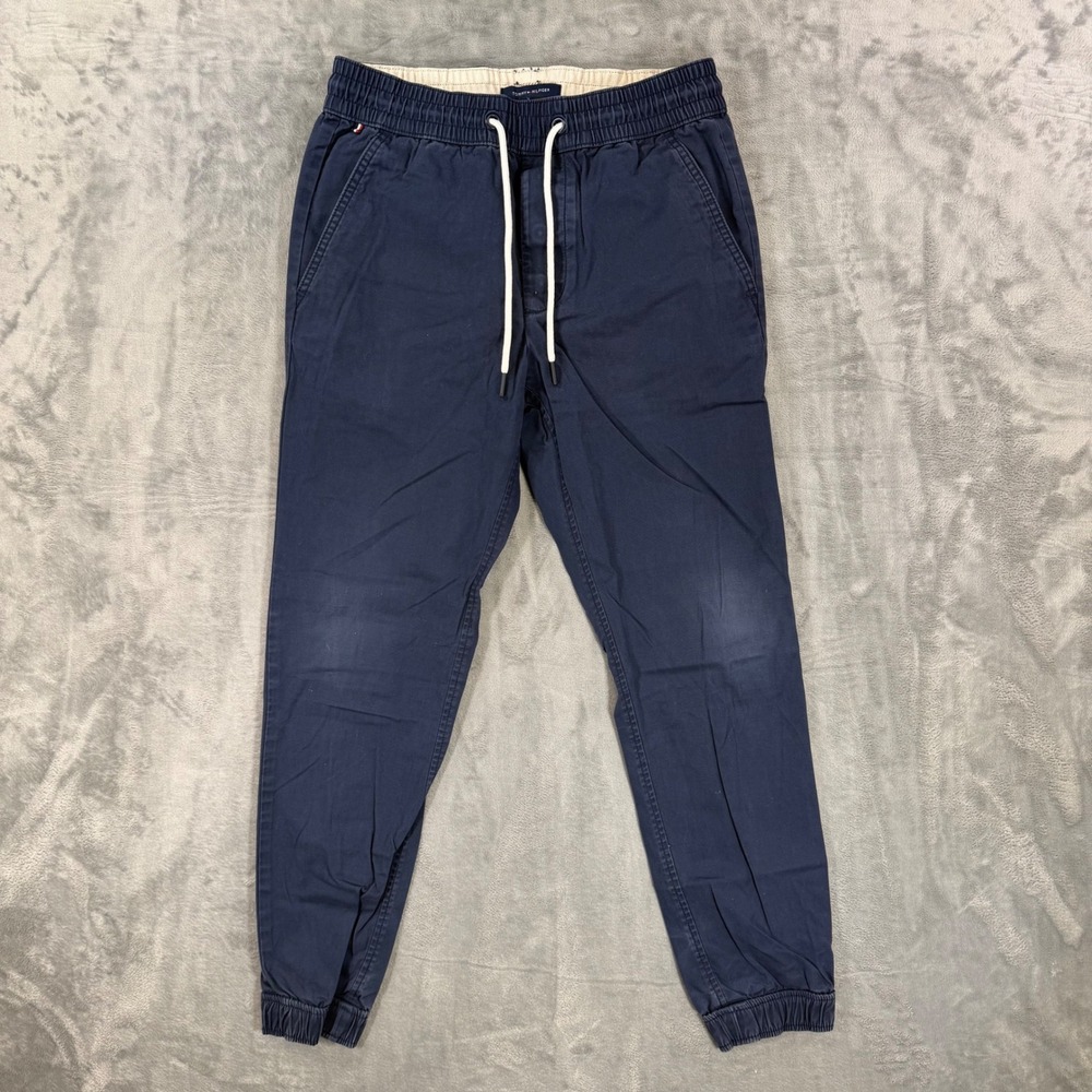 Tommy Hilfiger Joggers Men's Size XS Dark Blue Drawstring Pants